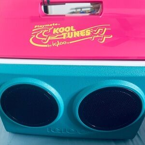 Igloo Pink and Blue Boombox Portable Audio